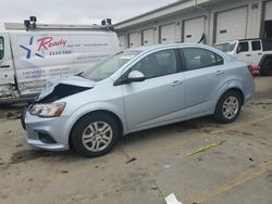 Chevrolet salvage cars for sale: 2017 Chevrolet Sonic LS