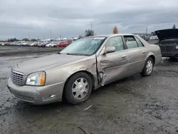 Cadillac Deville salvage cars for sale: 2003 Cadillac Deville