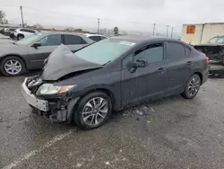 Salvage cars for sale from Copart Van Nuys, CA: 2013 Honda Civic EXL