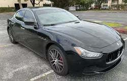 Maserati Ghibli s salvage cars for sale: 2017 Maserati Ghibli S