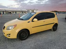 Salvage cars for sale from Copart Lumberton, NC: 2009 Pontiac G3