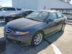 Salvage cars for sale at Sacramento, CA auction: 2007 Acura TSX