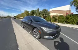 Lotes con ofertas a la venta en subasta: 2015 Chrysler 200 C