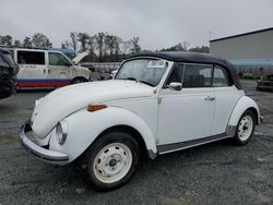 Salvage cars for sale at Spartanburg, SC auction: 1971 Volkswagen Super Beet