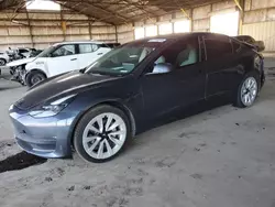 Tesla Model 3 Vehiculos salvage en venta: 2022 Tesla Model 3