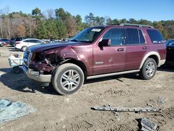 Salvage cars for sale from Copart Seaford, DE: 2008 Ford Explorer Eddie Bauer