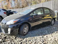 Salvage cars for sale from Copart Waldorf, MD: 2010 Toyota Prius