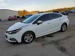 Chevrolet Cruze lt salvage cars for sale: 2016 Chevrolet Cruze LT