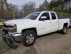 Salvage cars for sale at Waldorf, MD auction: 2018 Chevrolet Silverado C1500 LT