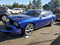 Salvage cars for sale at Denver, CO auction: 2020 Dodge Challenger SXT