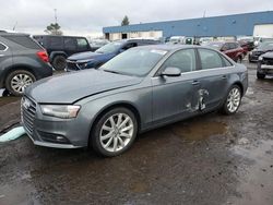 Vehiculos salvage en venta de Copart Woodhaven, MI: 2013 Audi A4 Premium Plus