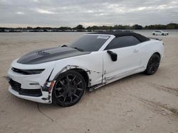 Salvage cars for sale at San Antonio, TX auction: 2020 Chevrolet Camaro SS