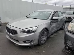 KIA Vehiculos salvage en venta: 2014 KIA Cadenza Premium