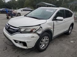 Salvage cars for sale from Copart Savannah, GA: 2015 Honda CR-V EXL