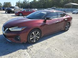 Salvage cars for sale at Savannah, GA auction: 2019 Nissan Maxima S