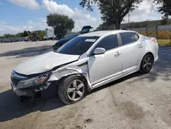 Salvage cars for sale at Orlando, FL auction: 2015 KIA Optima LX