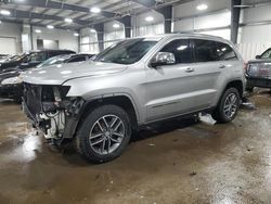 Jeep salvage cars for sale: 2017 Jeep Grand Cherokee Limited