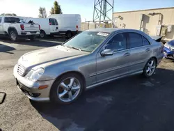 Salvage cars for sale at Hayward, CA auction: 2005 Mercedes-Benz C 230K Sport Sedan