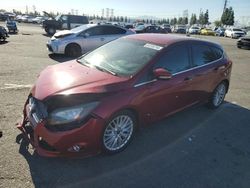 Salvage cars for sale at Rancho Cucamonga, CA auction: 2014 Ford Focus Titanium