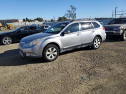 Subaru salvage cars for sale: 2010 Subaru Outback 2.5I Limited