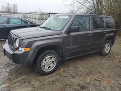 Salvage cars for sale at Arlington, WA auction: 2015 Jeep Patriot Sport