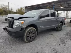 Nissan salvage cars for sale: 2018 Nissan Titan S