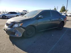 Salvage cars for sale at auction: 2010 Toyota Corolla Base