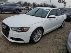 Salvage cars for sale at Columbus, OH auction: 2014 Audi A6 Premium Plus