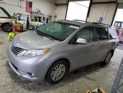 Salvage cars for sale at Martinez, CA auction: 2015 Toyota Sienna XLE