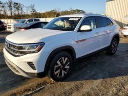 Volkswagen salvage cars for sale: 2020 Volkswagen Atlas Cross Sport SE