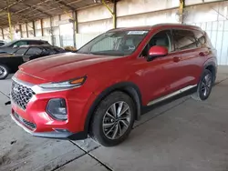 Hyundai Vehiculos salvage en venta: 2020 Hyundai Santa FE SEL