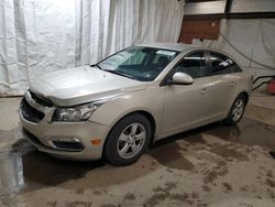 Salvage cars for sale from Copart Ebensburg, PA: 2015 Chevrolet Cruze LT