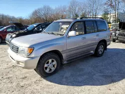 Salvage cars for sale at North Billerica, MA auction: 2000 Toyota Land Cruiser