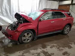 Salvage cars for sale from Copart Ebensburg, PA: 2014 Chevrolet Equinox LT