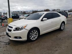 Salvage cars for sale from Copart Louisville, KY: 2013 Chevrolet Malibu 2LT