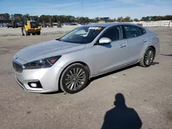 Vehiculos salvage en venta de Copart Dunn, NC: 2017 KIA Cadenza Premium