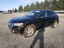 Salvage cars for sale at Graham, WA auction: 2018 Audi Q5 Premium Plus