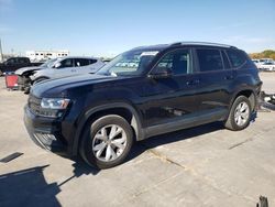 Volkswagen Atlas salvage cars for sale: 2018 Volkswagen Atlas SE