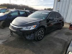 Honda salvage cars for sale: 2017 Honda Accord EX