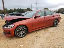 Salvage cars for sale at China Grove, NC auction: 2019 BMW 330I