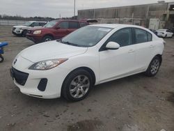 Salvage cars for sale at Fredericksburg, VA auction: 2013 Mazda 3 I