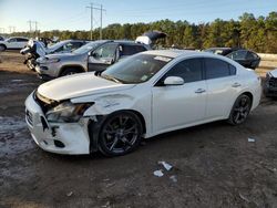 Nissan salvage cars for sale: 2014 Nissan Maxima S