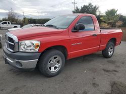 Dodge ram 1500 st salvage cars for sale: 2007 Dodge RAM 1500 ST