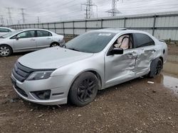 Salvage cars for sale at Elgin, IL auction: 2012 Ford Fusion SEL