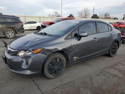 Honda Civic lx Vehiculos salvage en venta: 2012 Honda Civic LX