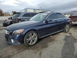 Salvage cars for sale at San Martin, CA auction: 2019 Mercedes-Benz C300