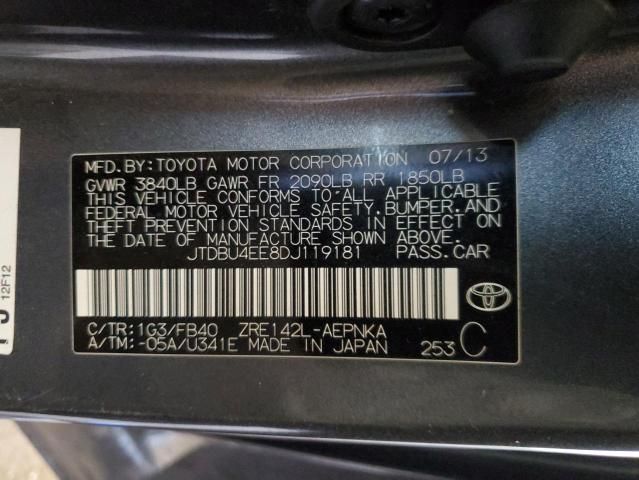 2013 Toyota Corolla Base