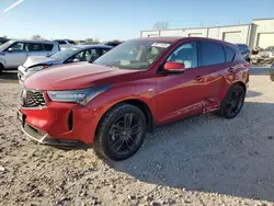 Salvage cars for sale at Kansas City, KS auction: 2022 Acura RDX A-Spec