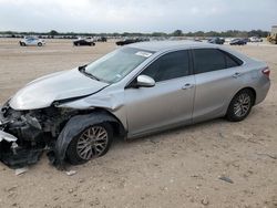 Salvage cars for sale at San Antonio, TX auction: 2016 Toyota Camry LE