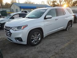 Chevrolet Vehiculos salvage en venta: 2018 Chevrolet Traverse High Country